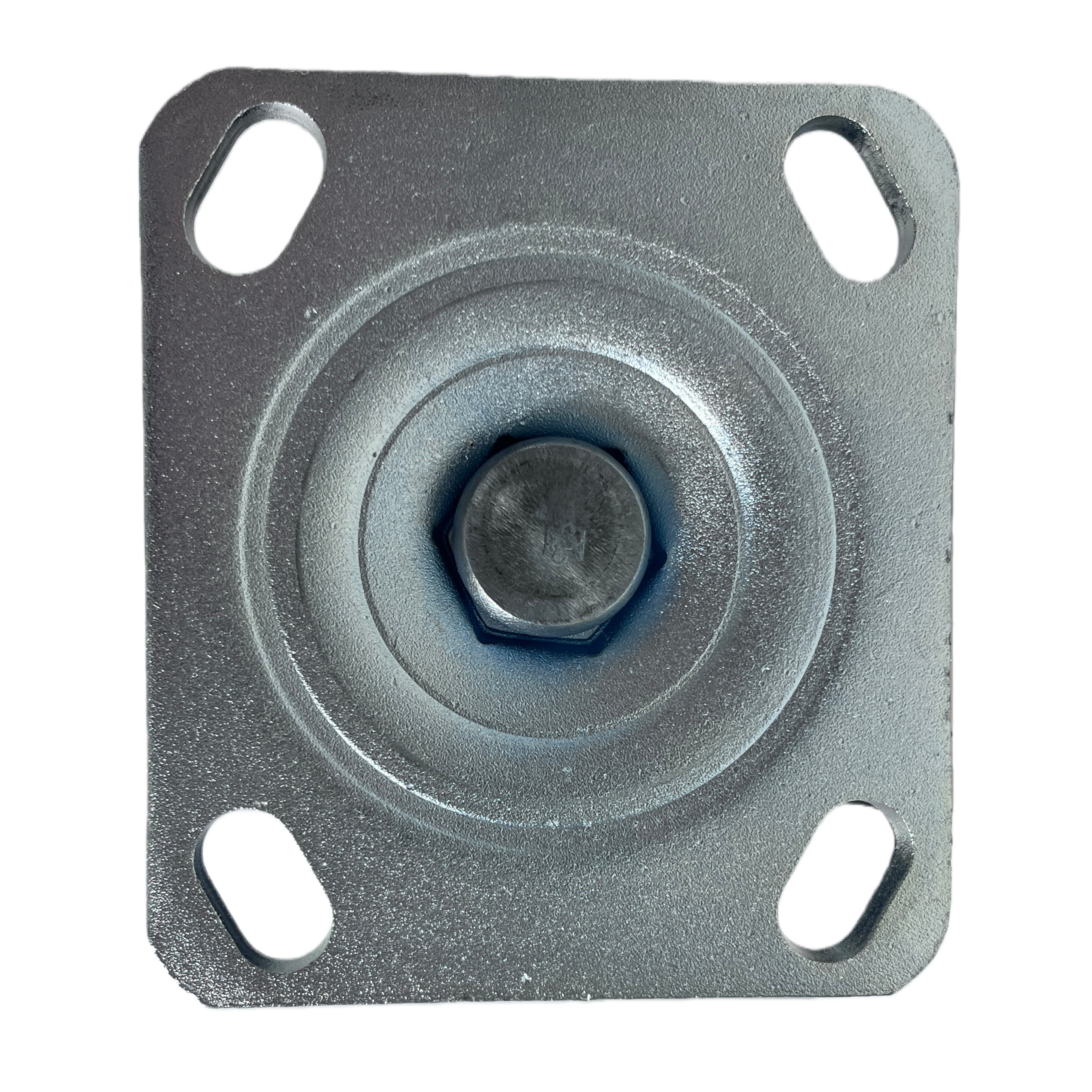 4 inch Premium TPR Wheel Top Plate Swivel Caster with Metal Side Brake | 353 lbs Capacity