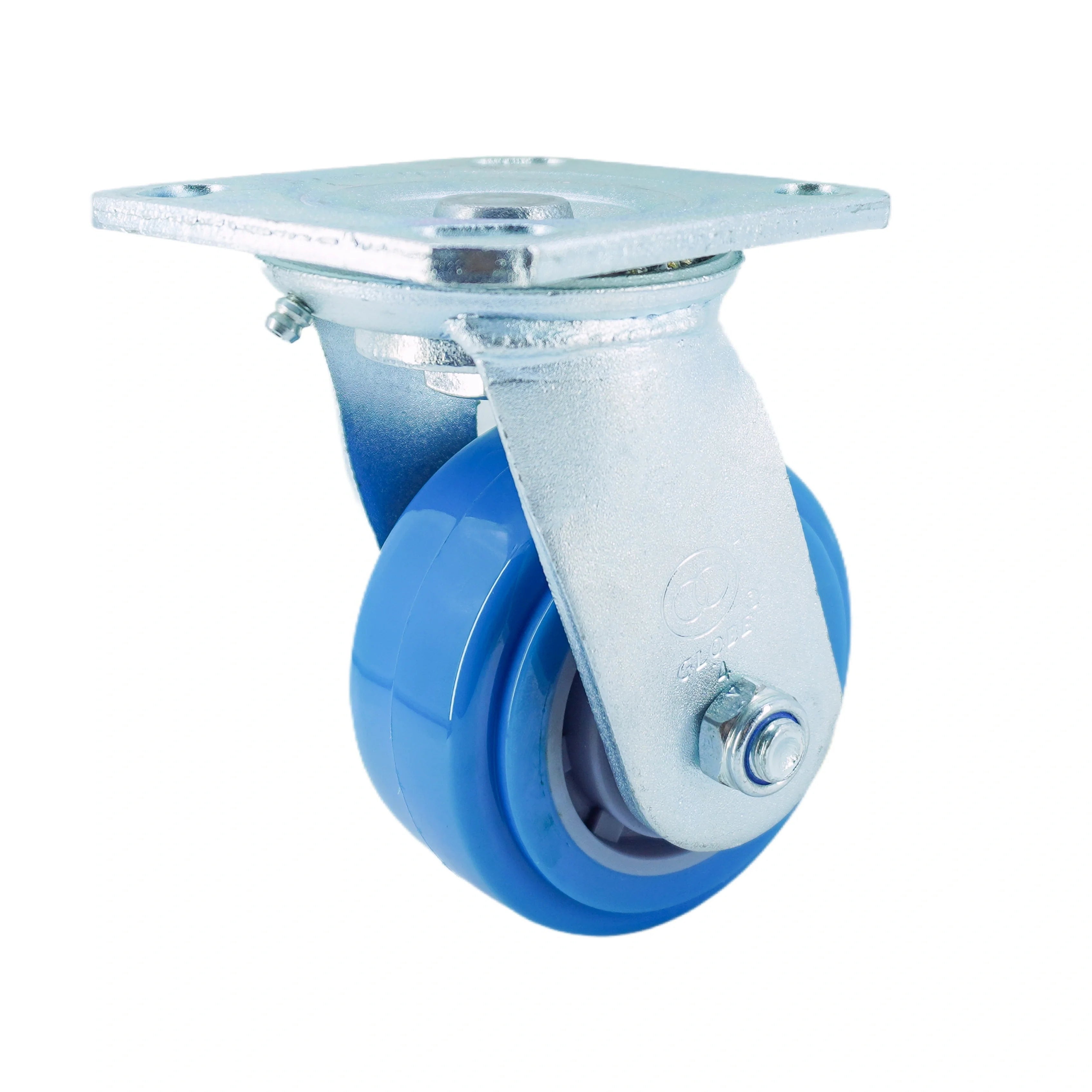 4 inch Premium PU Wheel Top Plate Swivel Caster | 617 lbs Capacity