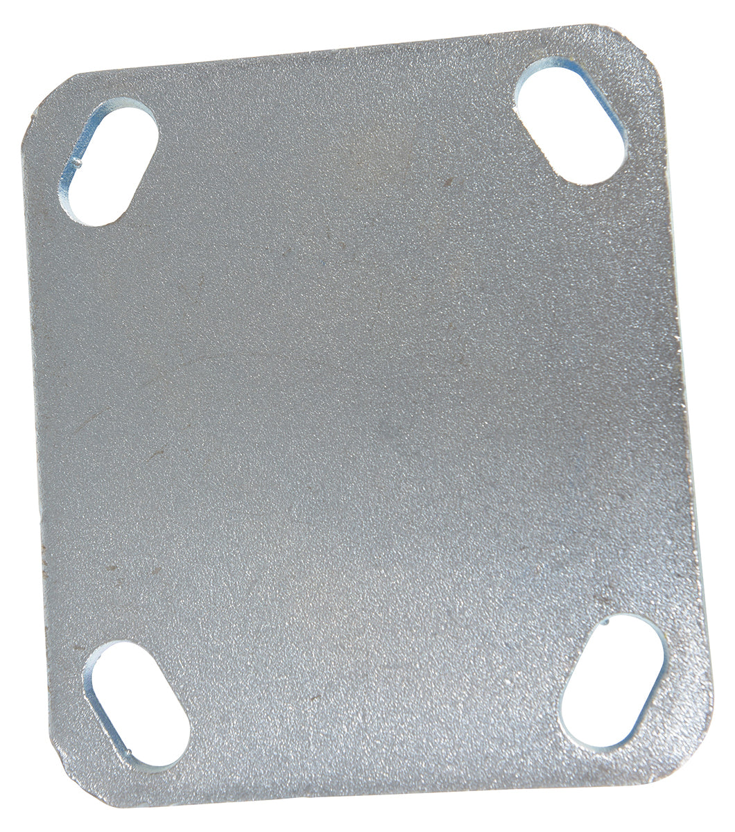 5 inch Premium Polyurethane on Polyolefin Wheel Top Plate Rigid Caster (771 lbs Capacity)